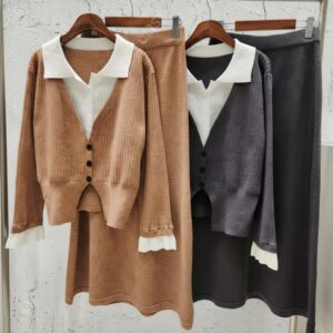 The "Chalet Chic" Knit Co-ord Set